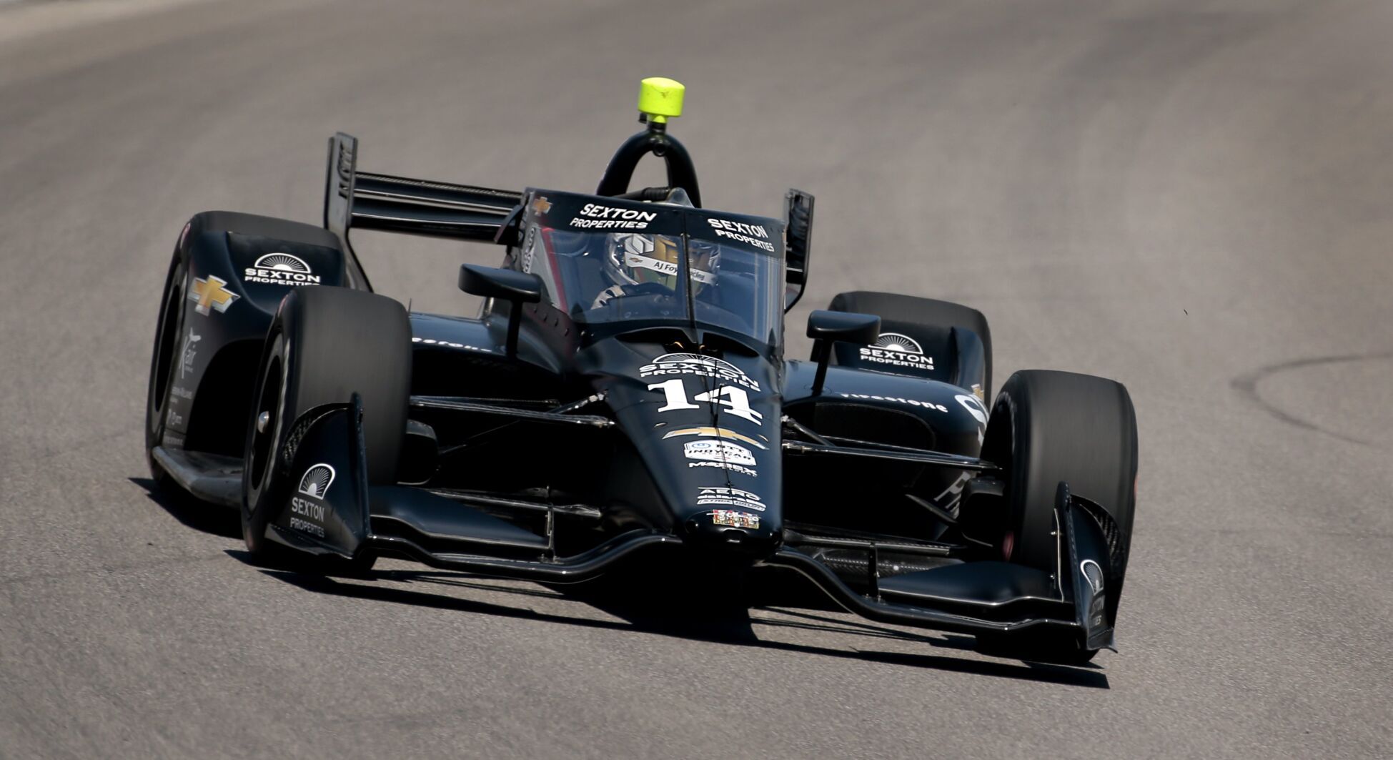 Indycar testing for Bommarito Automotive Group 500